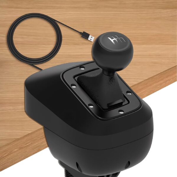 DOYO PC USB Simulator Gear Shifter | Compatible with G29 G27 G25 G920 T300RS/GT | Six-Speed H Pattern with Reverse | Ideal for ATS ETS WRC Sim Racing Games