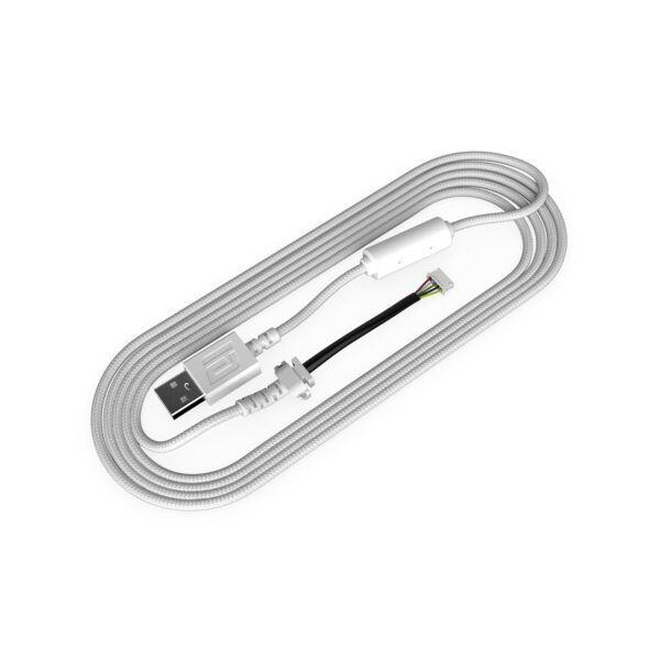 ENDGAME GEAR OP1 Flex Cord 5.0 - Enhanced Gaming Cable, Grey