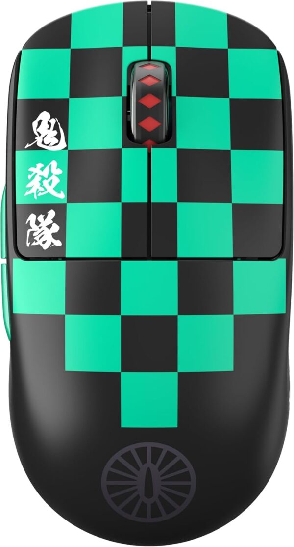 Pulsar Gaming Gears [Pulsar x Demon Slayer X2V2 Medium Wireless Gaming Mouse, Ultra Lightweight Collectible Mouse, Symmetrical PC Mac Computer Mice, Optical Switch, 26000 DPI (Superglide Included)