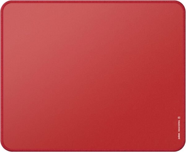 Pulsar - Paracontrol M Esports Level Premium Gaming Mouse Pad V2 - Medium to High Speed Pad Stitched Edge Durable Hybrid Top Surface 10.23 x 13 (M, Red)