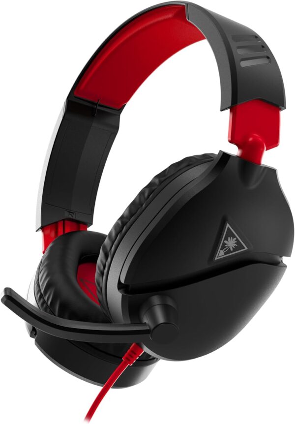 Turtle Beach Recon 70 Multiplatform Gaming Headset for Xbox Series X|S, Xbox One, PS5, PS4, PC & Mobile w/ 3.5mm Wired Connection - Flip-to-Mute Mic, 40mm Speakers, Lightweight Design, Black