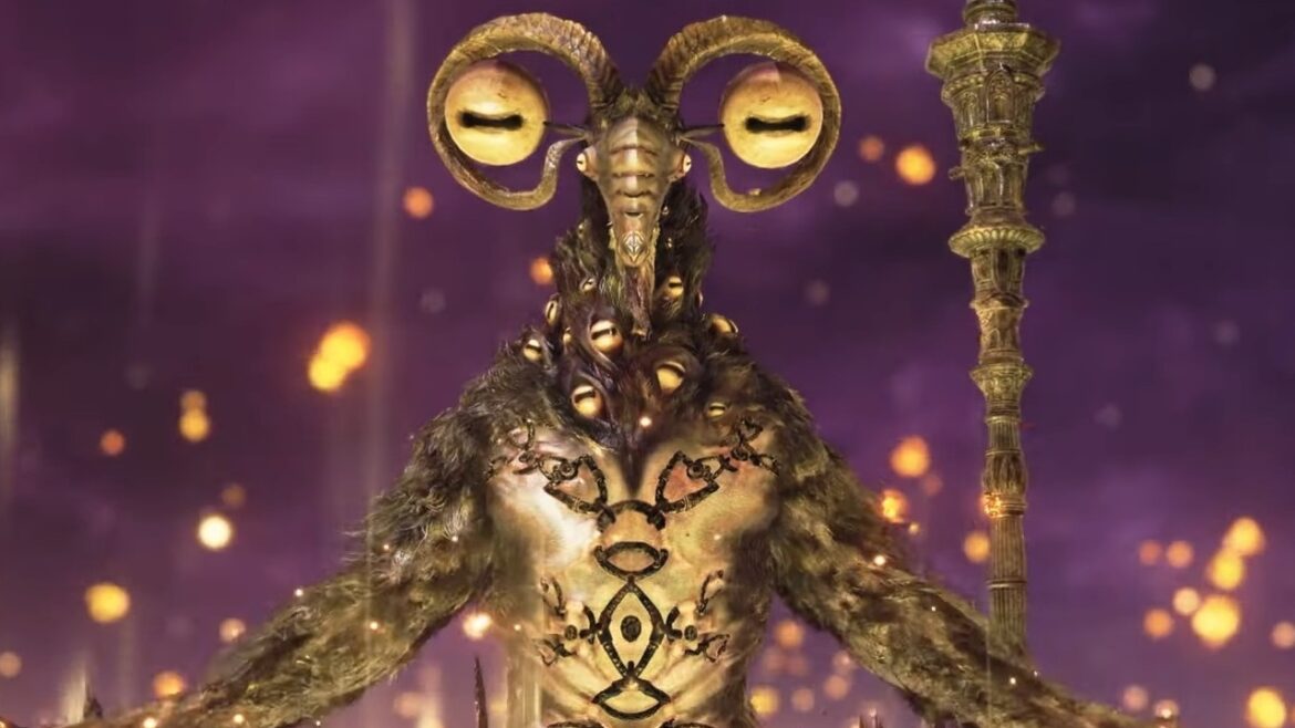 15 attempts in, I actually love that Elden Ring Nightreign’s Elden Ring Nightreign Libra on purple background looking at camera with goggle eyes