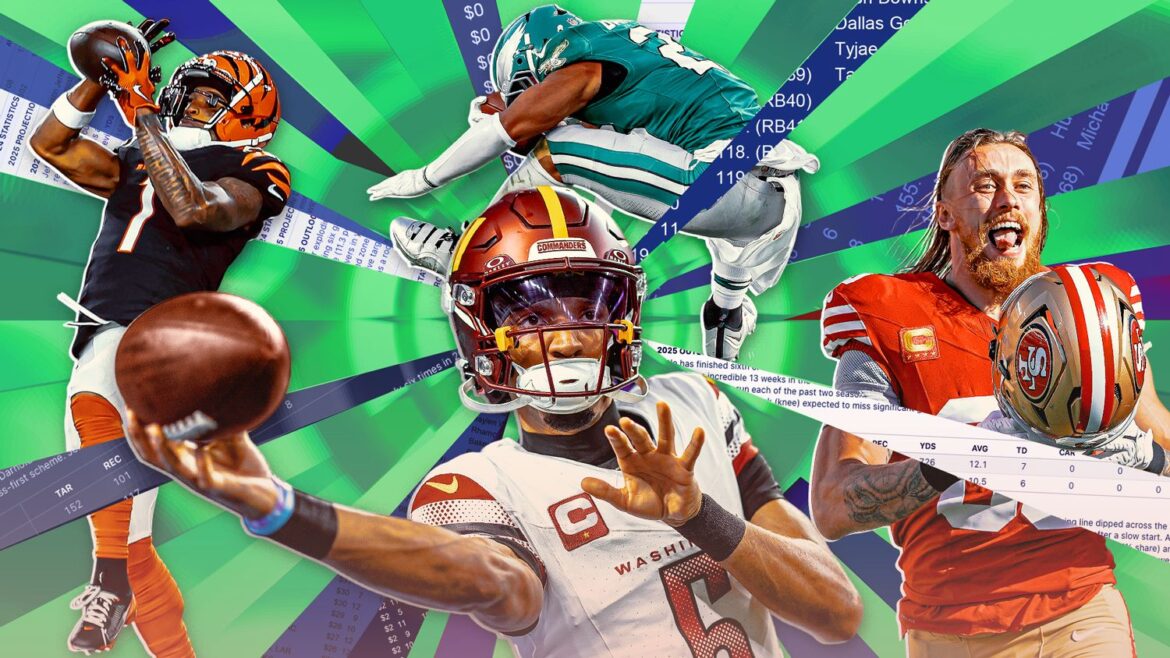 2025 fantasy football draft guide - Rankings, mock drafts and analysis