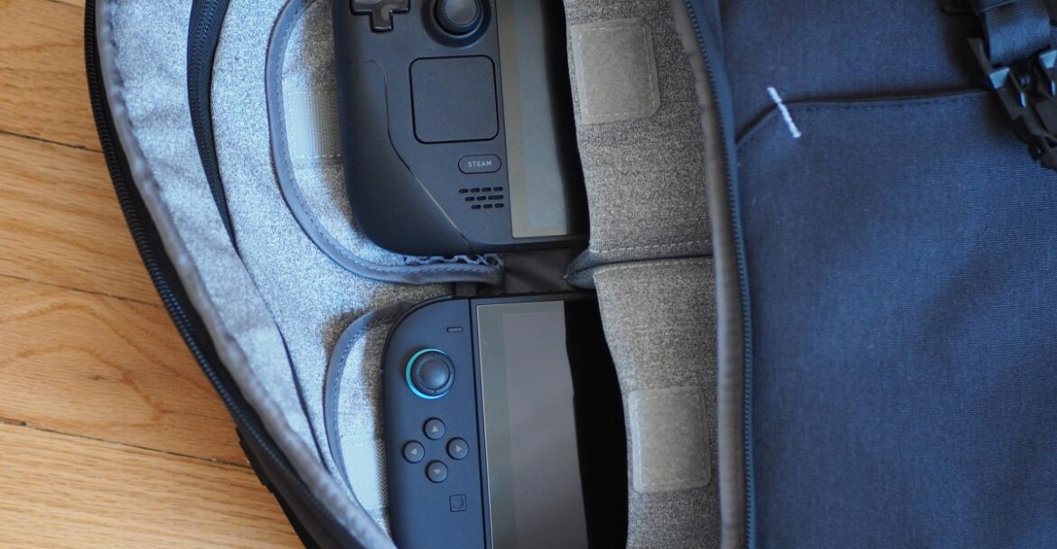 CRKD’s Vortex is a twist on a Peak Design backpack, but for gaming