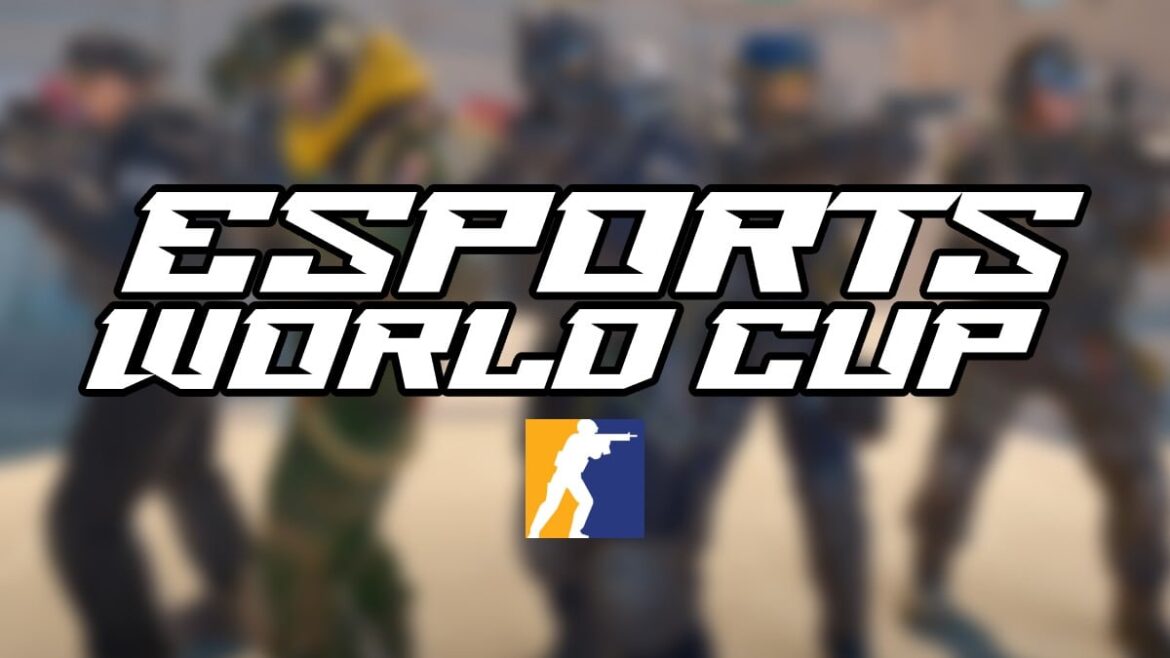 an image of EWC 2025 and CS2 logos on a blurred background