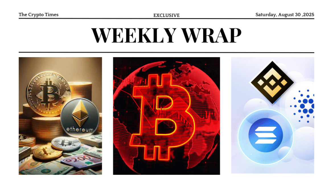 Weekly Wrap: Crypto Market Tumbles, Bitcoin Whales Pivot To Eth, Altcoins Treasuries, And More