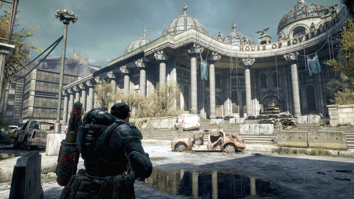 A screenshot of the PC version of Gears of War: Reloaded