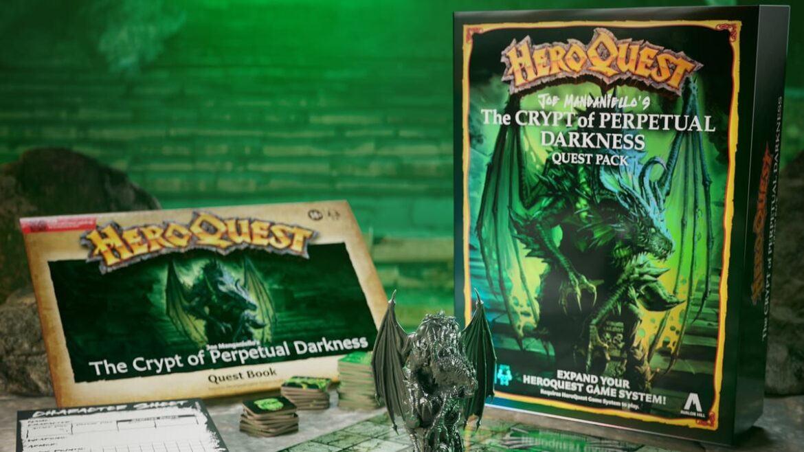 HeroQuest Joe Manganiello's The Crypt of Perpetual Darkness now available