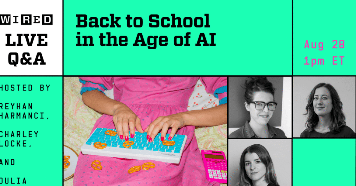 Join Our Next Livestream: Back to School in the Age of AI