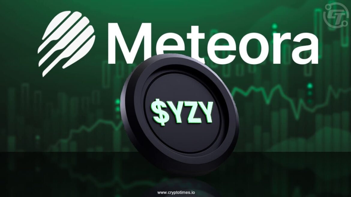 Kanye West’s Yzy Meme Coin Boosts Meteora Dex Trading Volume To $1.18B