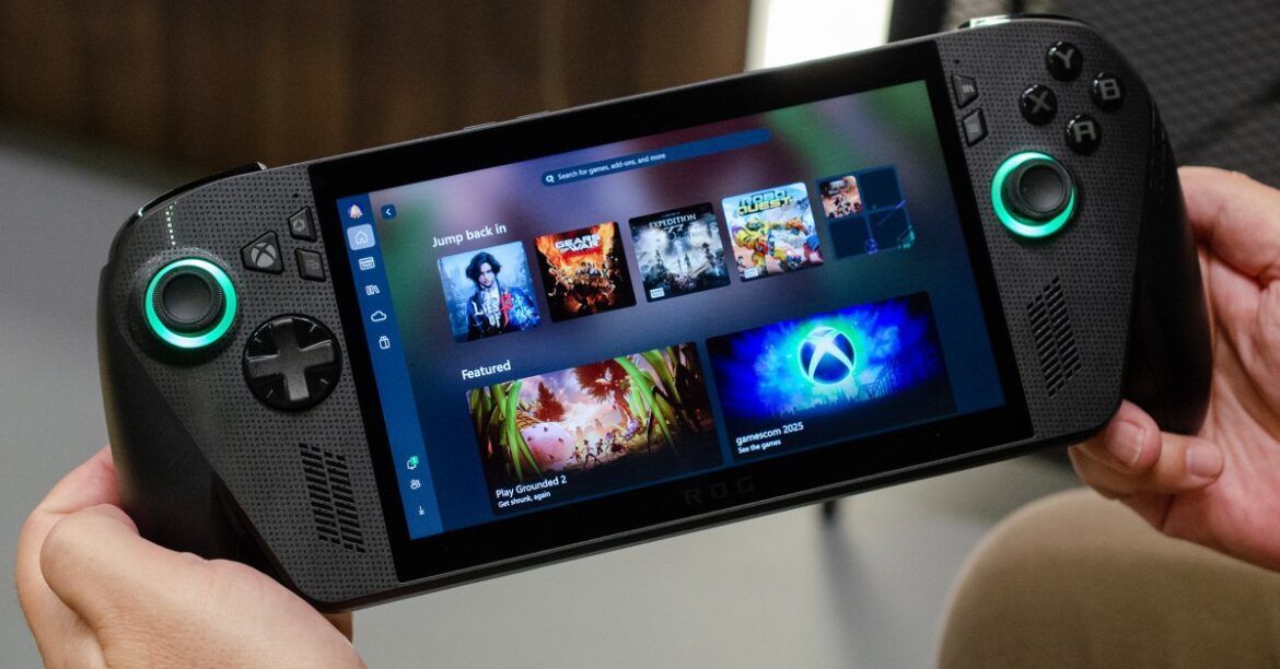 Microsoft’s Xbox handheld is a good first step toward a Windows gaming OS