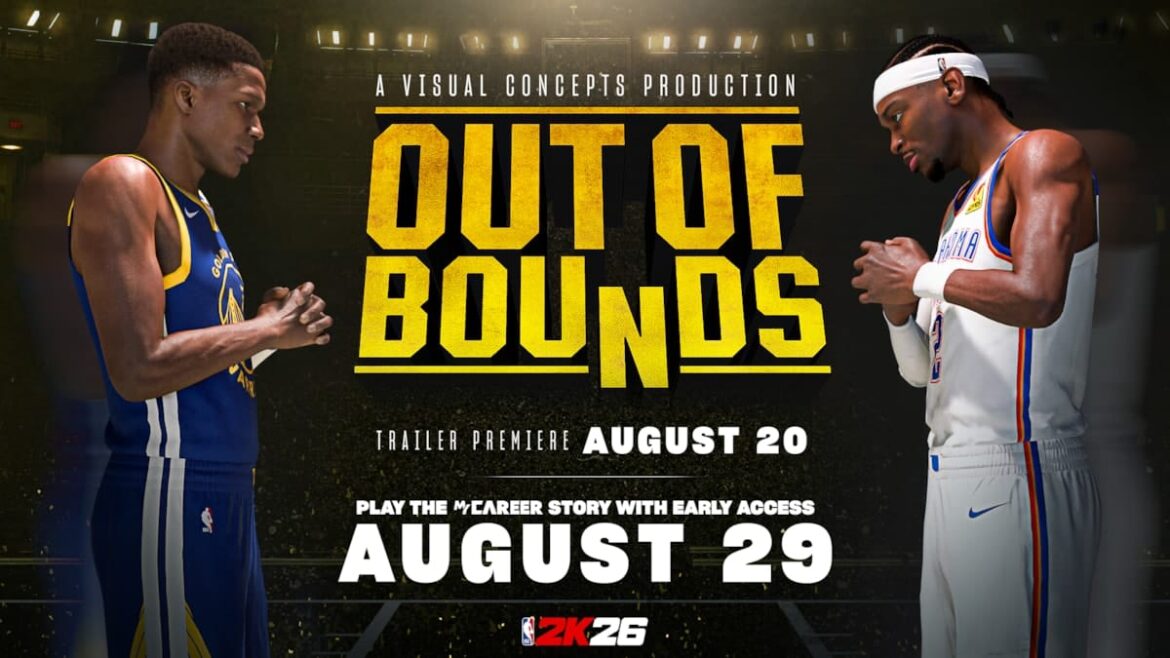NBA 2K26 shows off new MyCAREER storyline: Out of Bounds
