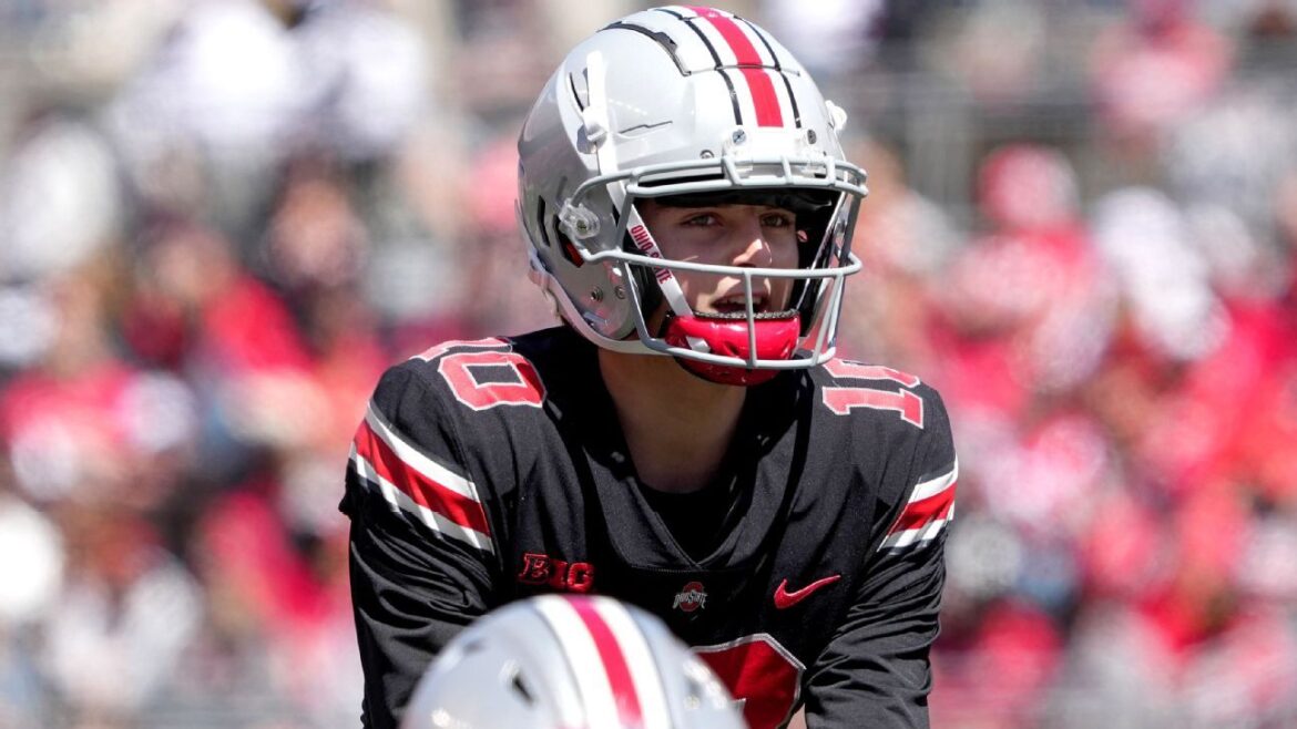 Ohio State names second-year player Julian Sayin starting QB