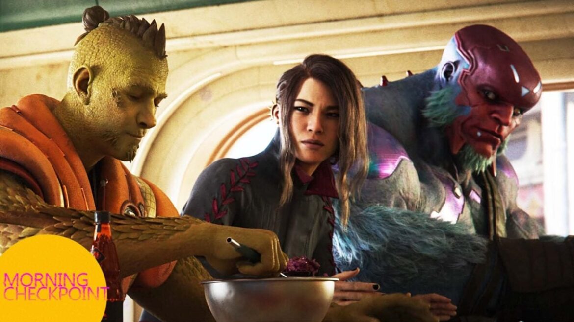 Concord's heroes eat at a diner.