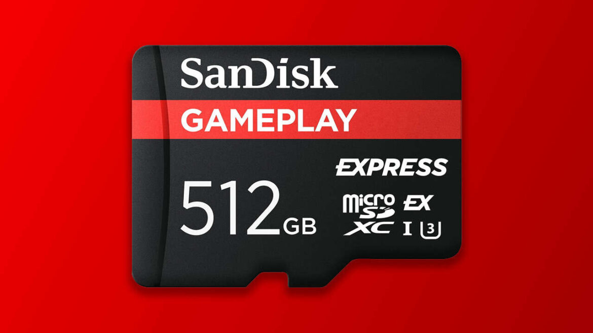 SanDisk 512GB MicroSD Express For Switch 2 Is Only $78 At Walmart