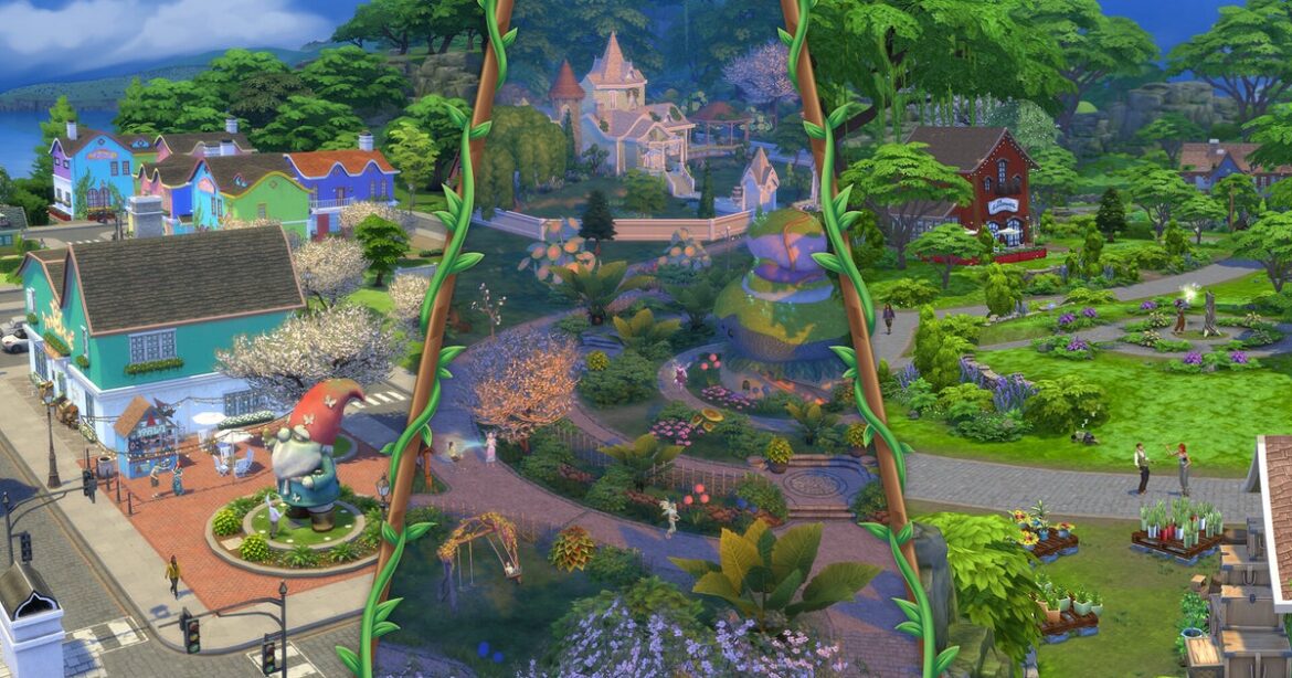 Sims 4 YouTuber Eva Rotky talks what's desperately missing in build/buy and the eco-friendly fairytale of Enchanted by Nature