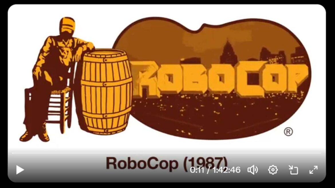 Someone Recreated All Of Robocop As The Cracker Barrel Logo