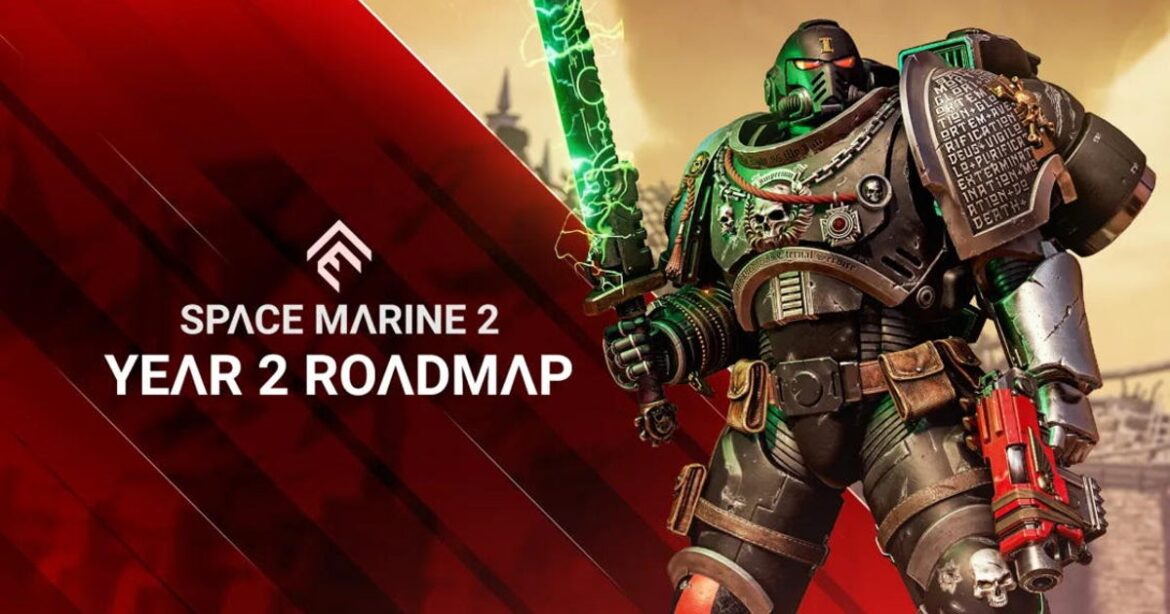 Space Marine 2's new Techmarine class, Helbrute mode and other update plans detailed in Year 2 video