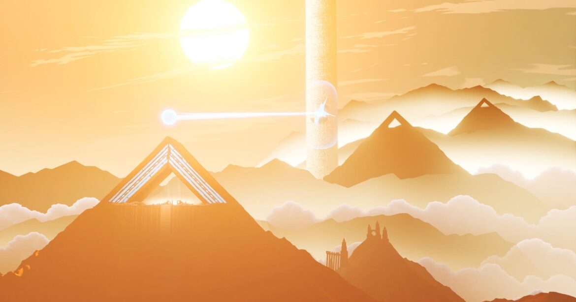 Sword of the Sea review - heaven really is a half-pipe