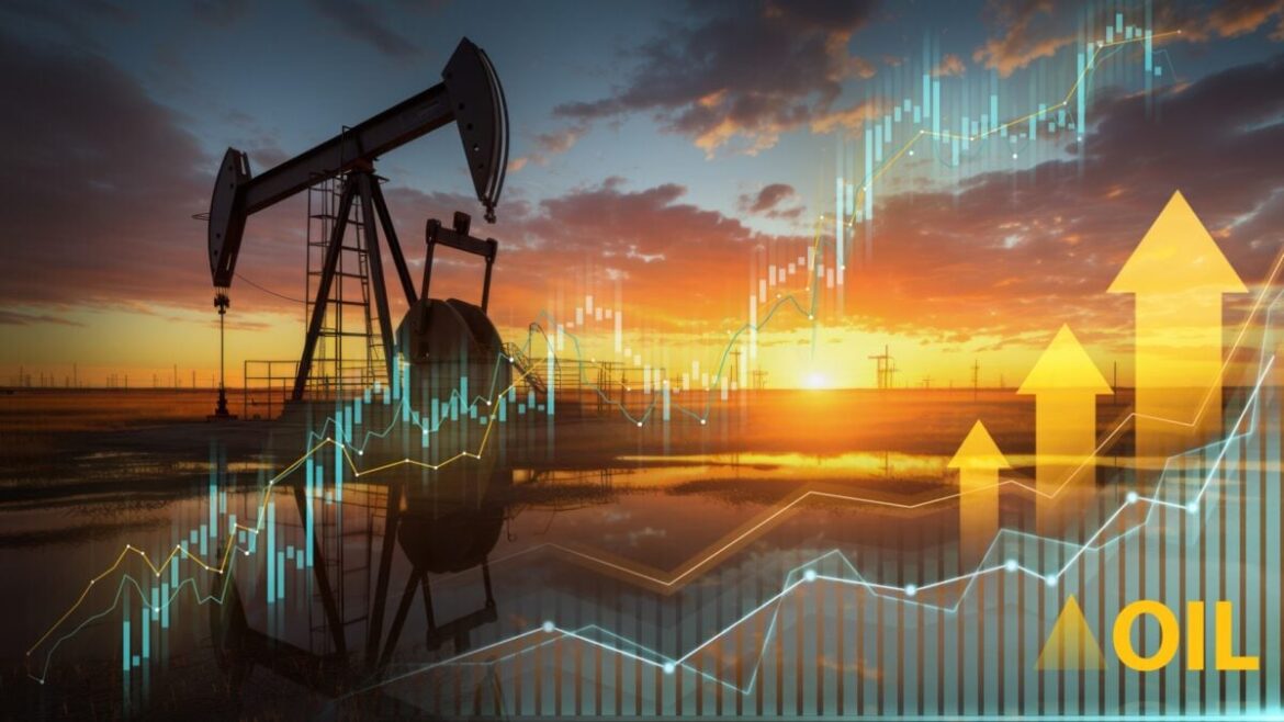 Why Is Tech Worried When Stocks Like Chevron Drop On Oil,pump,jack,silhouette,with,financial,graphs,at,sunset,symbolizing