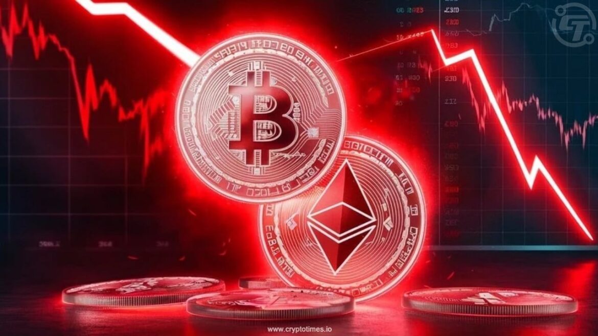 $1.12B Worth Of Crypto Liquidated As Market Goes Red