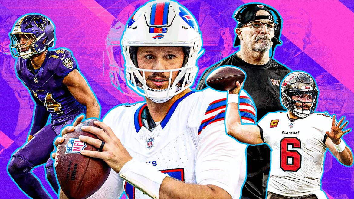 2025 NFL season sim: Predictions, surprises, playoff teams