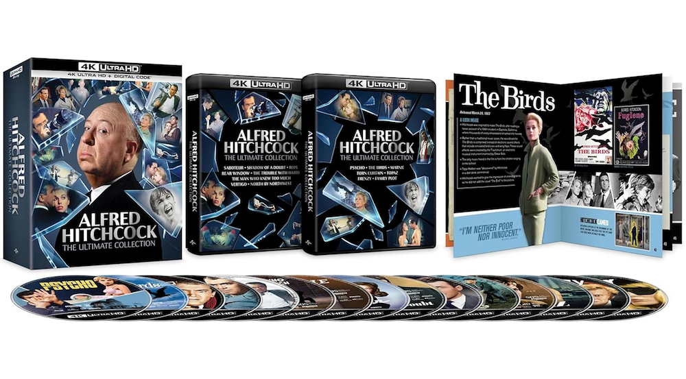 Alfred Hitchcock 15-Film 4K Blu-Ray Ultimate Collection Is Up For Preorder