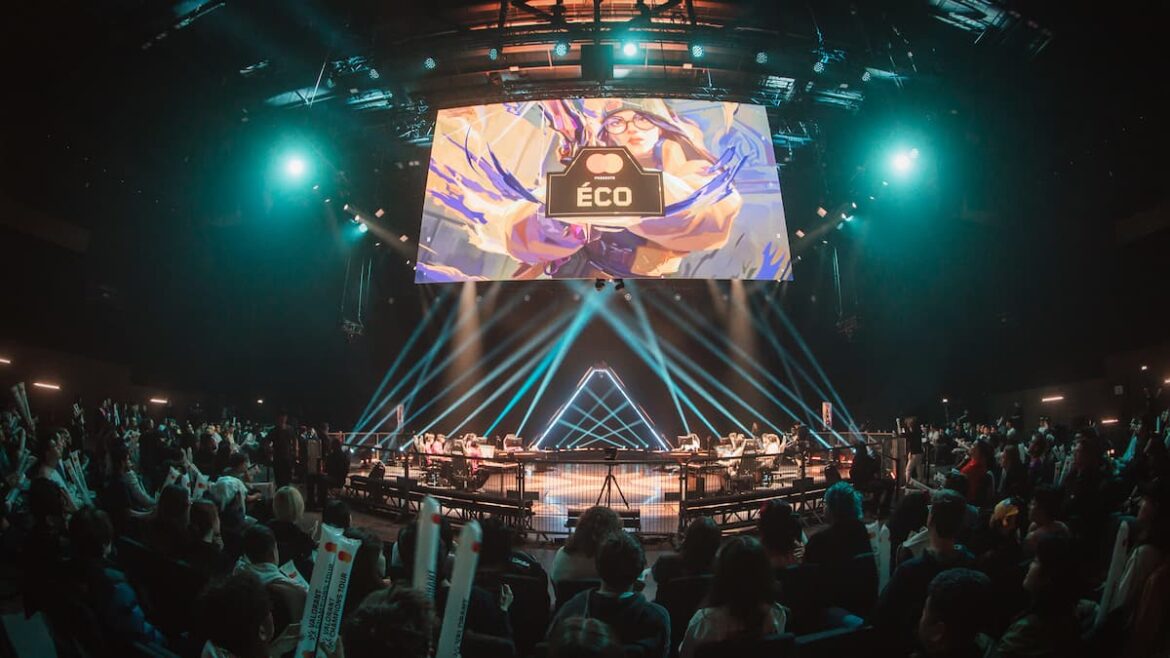 A view of atmosphere at VALORANT Champions Paris Playoffs Stage Day 1 at Les Arènes de Grand Paris Sud on September 25, 2025 in Paris, France