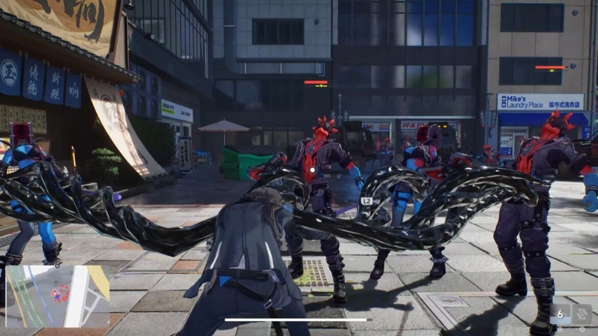 An anime character uses Venom powers.