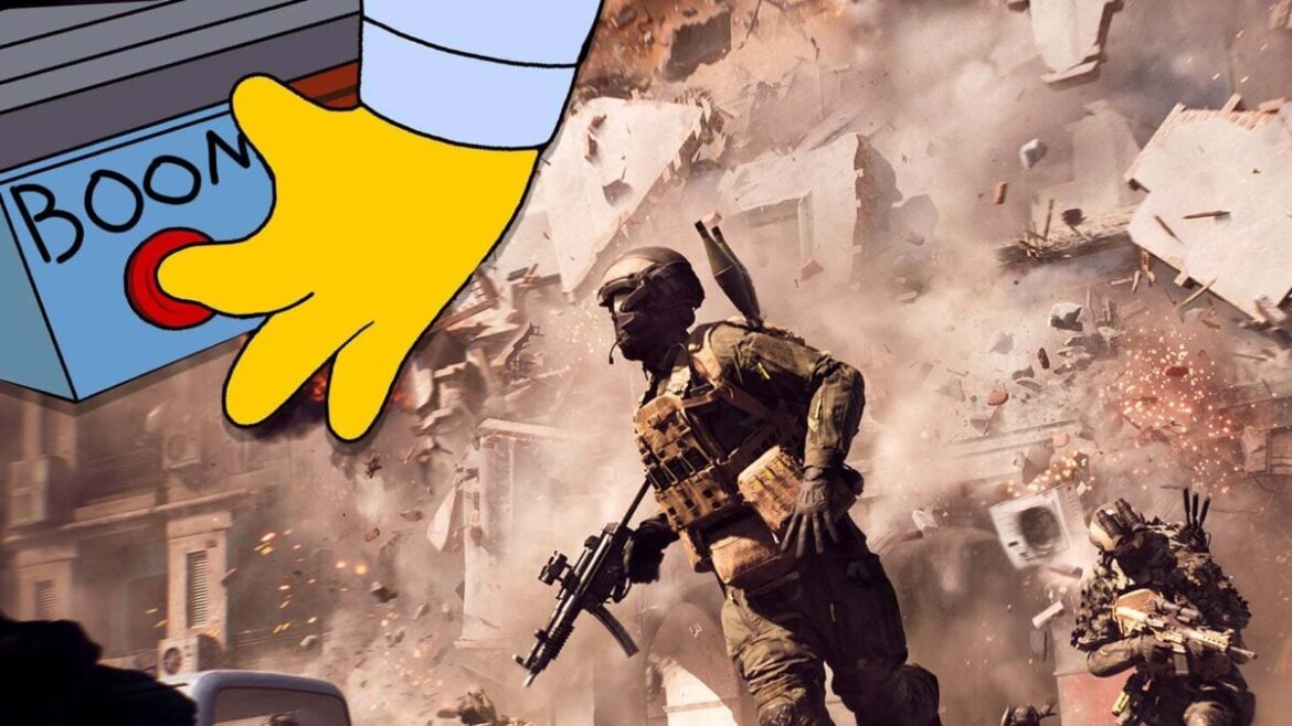 Battlefield 6 Devs Have A Fun Button That Blow Up The Whole Map
