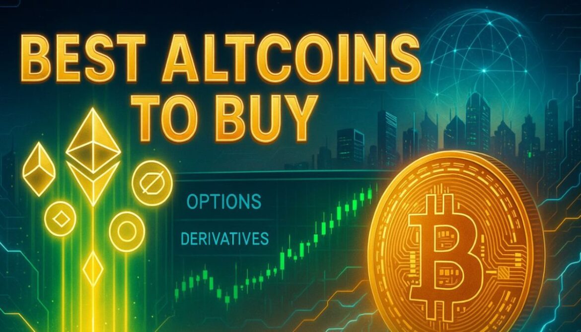 Best Altcoins to Buy as Options & Derivatives Push Bitcoin Toward $10T Market Cap