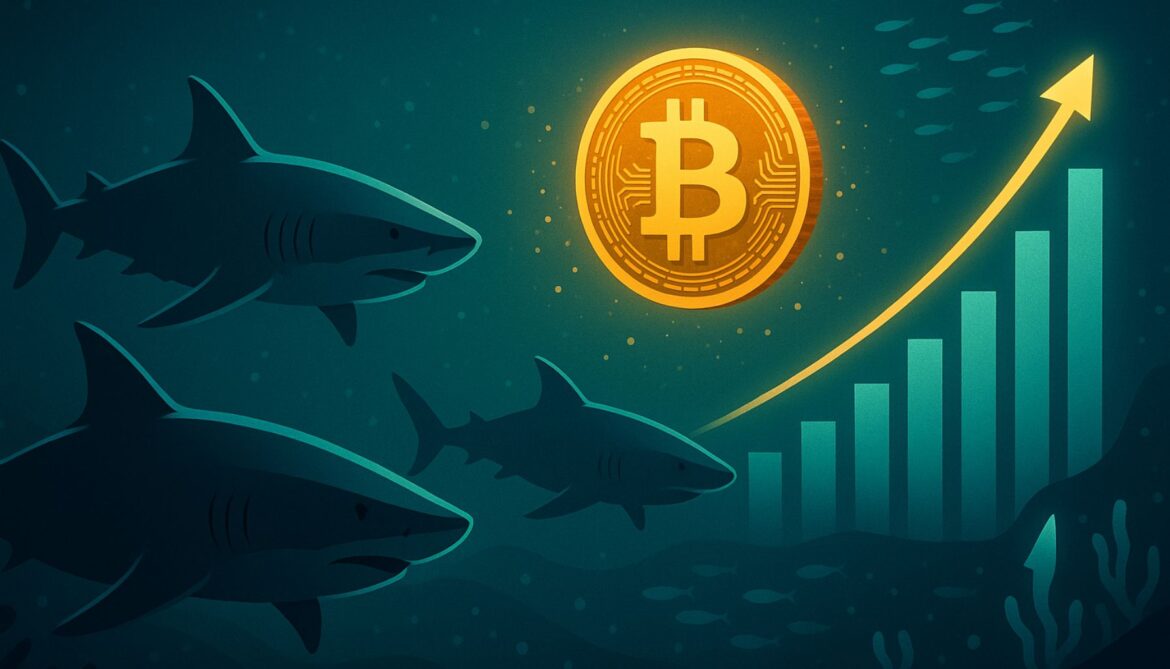 Bitcoin Sharks Add 65K BTC In 7 Days: Supply Squeeze Setup Strengthens
