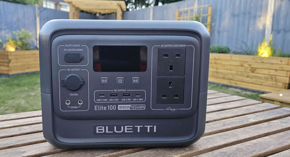 Bluetti Elite 100 V2 during our review