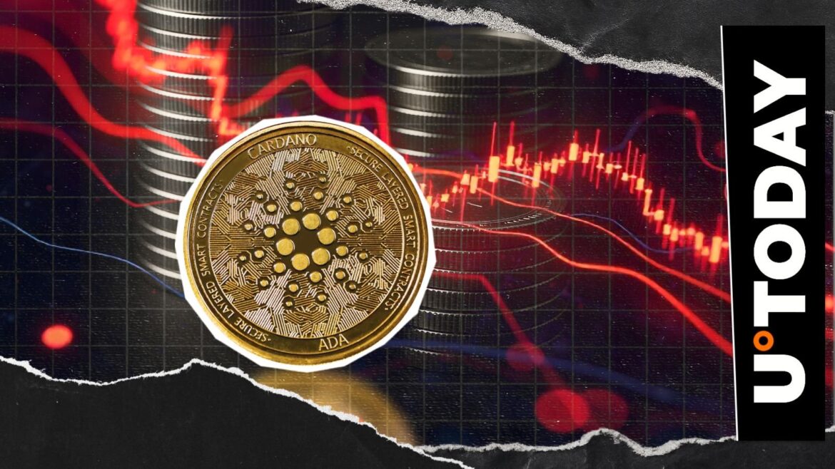 Cardano Volume Crashes 36%, Is $1 Dream Crushed?
