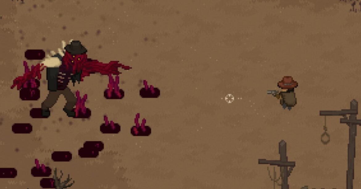 Cowboy soulslike Tombwater gets a release date, and its cursed town ain't big enough for both you and some horrific hombres