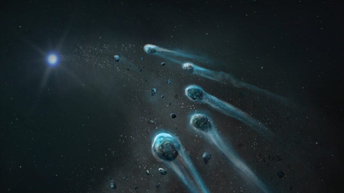 'Dead' Star Caught Snacking on Pluto-Like Object