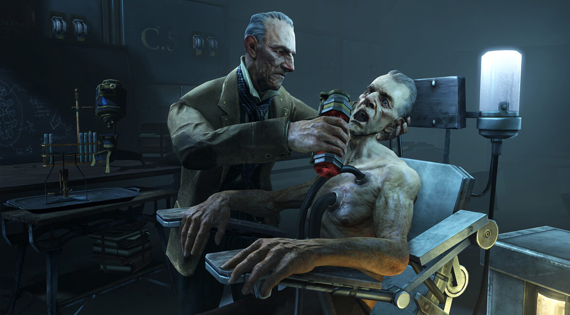 Dishonored ‘sounded a little bit ridiculous’ in the beginning, but A scientist experimenting on a man