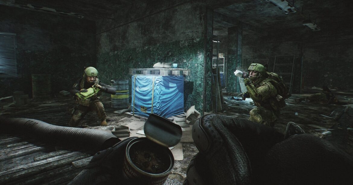 Escape from Tarkov is coming to Steam now its full release is imminent, as confirmed by a picture of a random bloke ironing