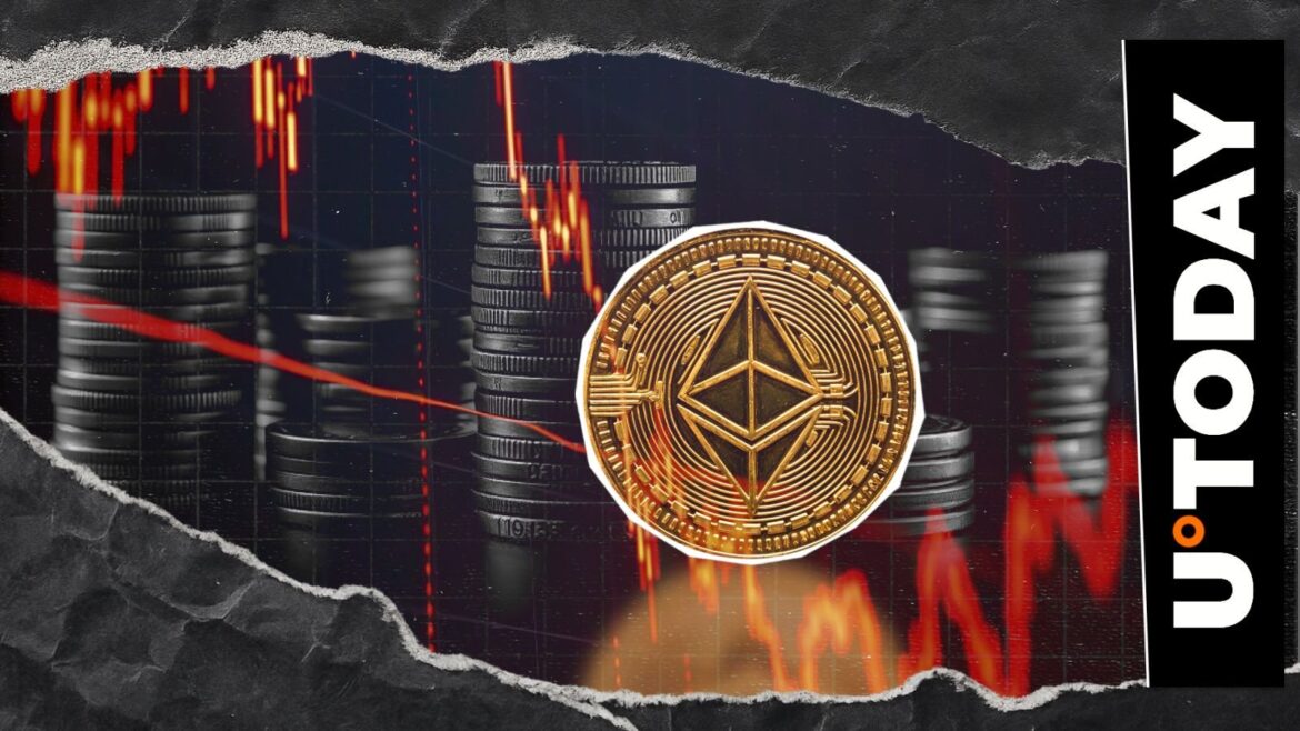 Ethereum Price Slips as $1,200,000,000 ETH in Sell Volume Hits Market