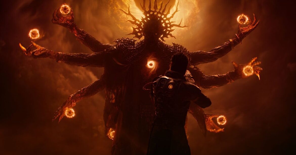 First gameplay trailer for Returnal follow-up Saros reveals a gentler roguelike that's no less abundant in bullets