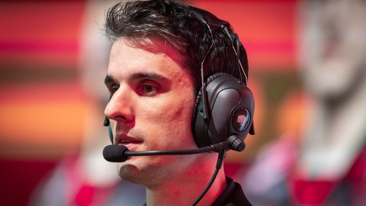 Dylan Falco during the 2025 LEC EMEA 2025 Summer Split Week 5 Day 3 at the Riot Games Arena on 7 September 2025 in Berlin, Germany