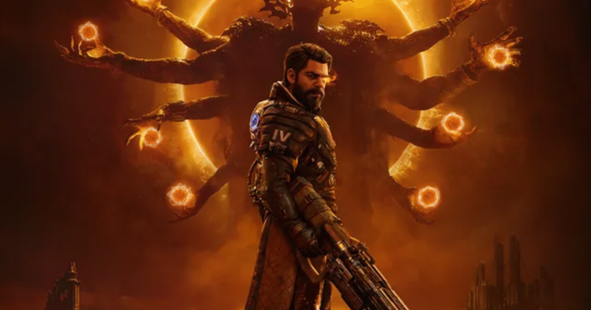 Here's a first look at Housemarque's Returnal follow-up Saros, out next March