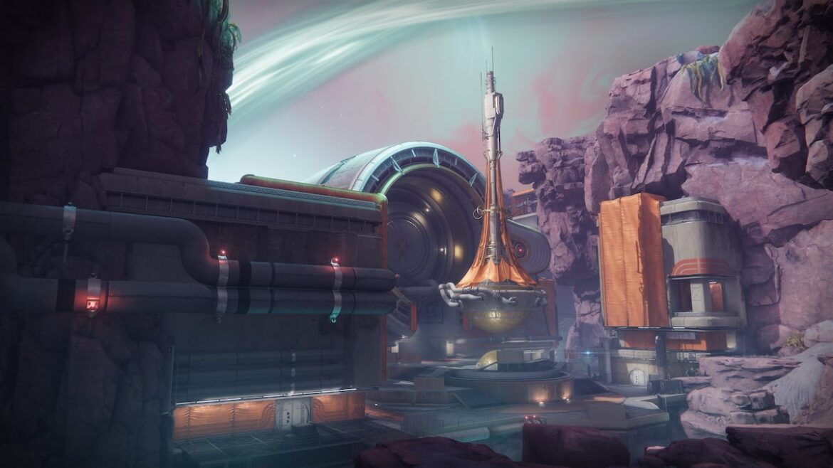 Caldera area of Kepler in Destiny 2