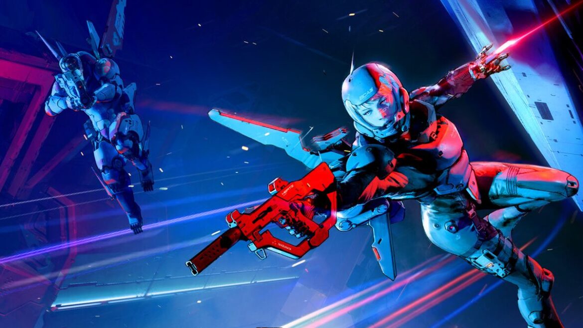 If you saw Ruiner and thought it would be cool Midair neon jetpack combat between a robot and an android lady