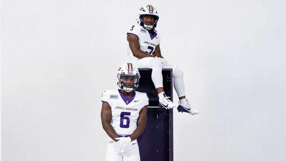 JMU's icy white threads top best Week 2 college football uniforms