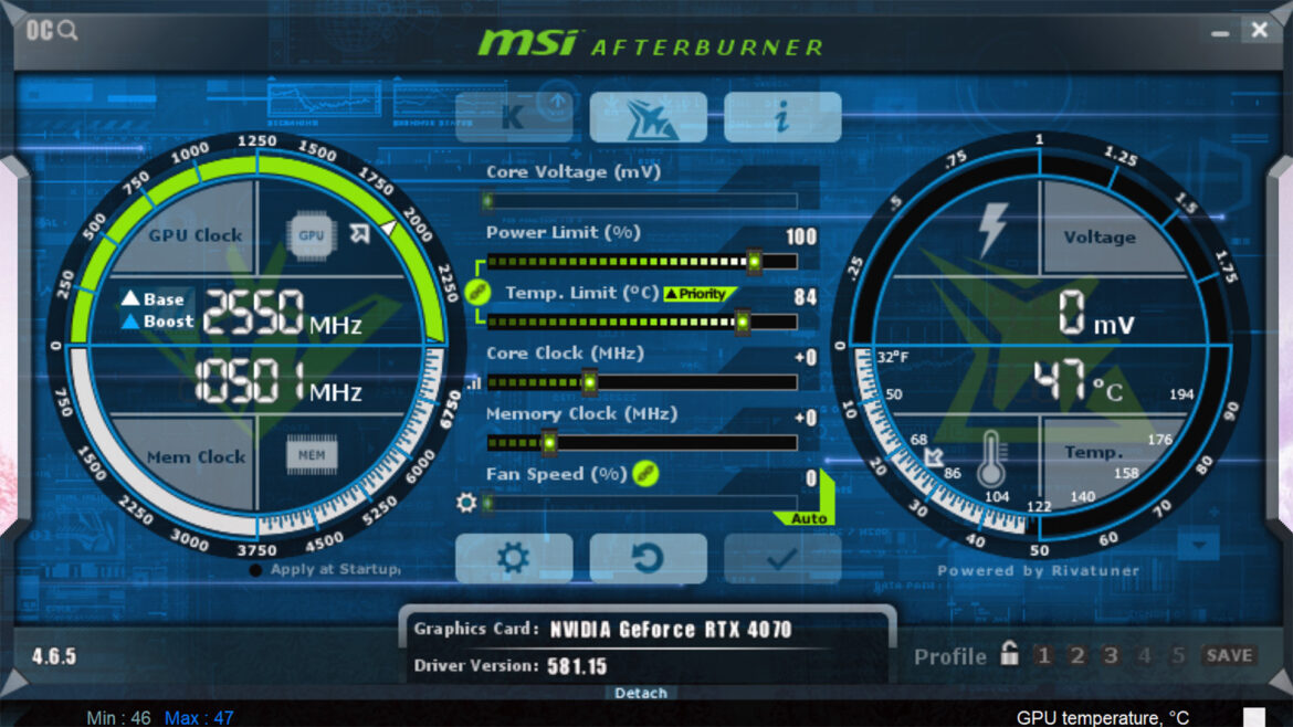 MSI Afterburner