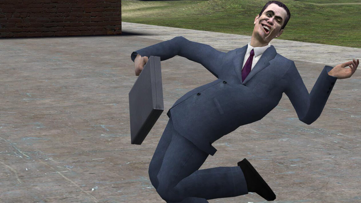 Now that the wait for Silksong is over, gamers can G-Man’s Wobbly Walk from Garry's Mod