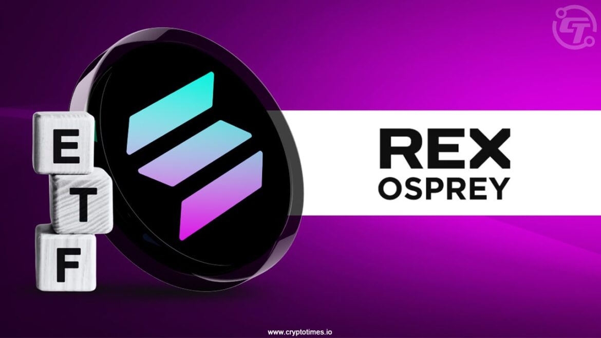 Rex-Osprey Solana Staking Etf Hits $250M As Sol Price Soars