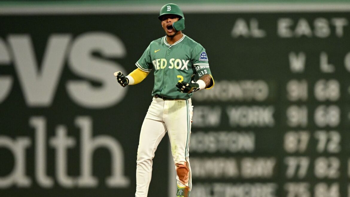 Red Sox clinch first playoff berth since 2021 on walk-off