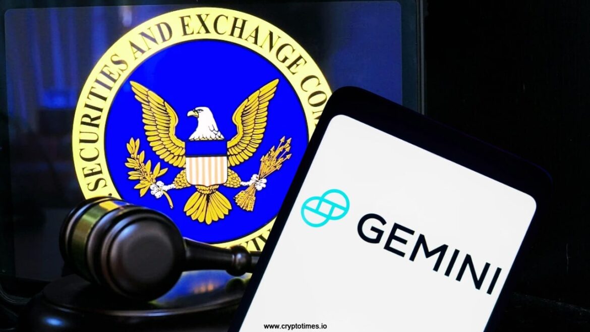 Sec, Gemini Reach Tentative Settlement In Crypto Lending Case